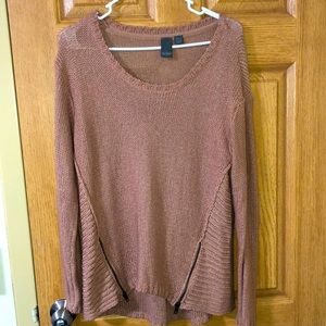 (L) Quinn Mauve Sweater